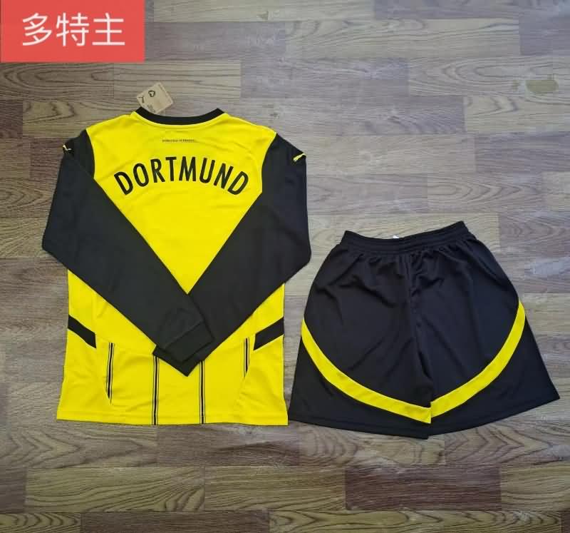 24/25 Dortmund Home Long Sleeve Soccer Jersey