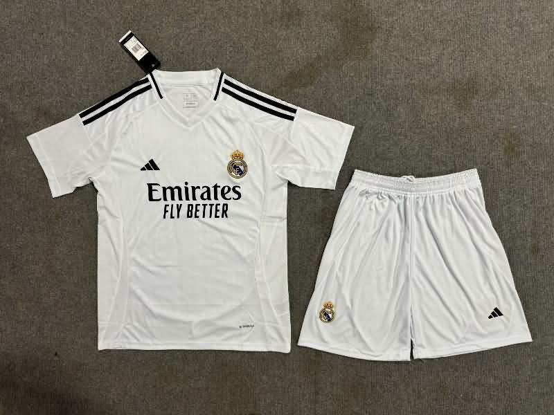 24/25 Real Madrid Home Soccer Jersey