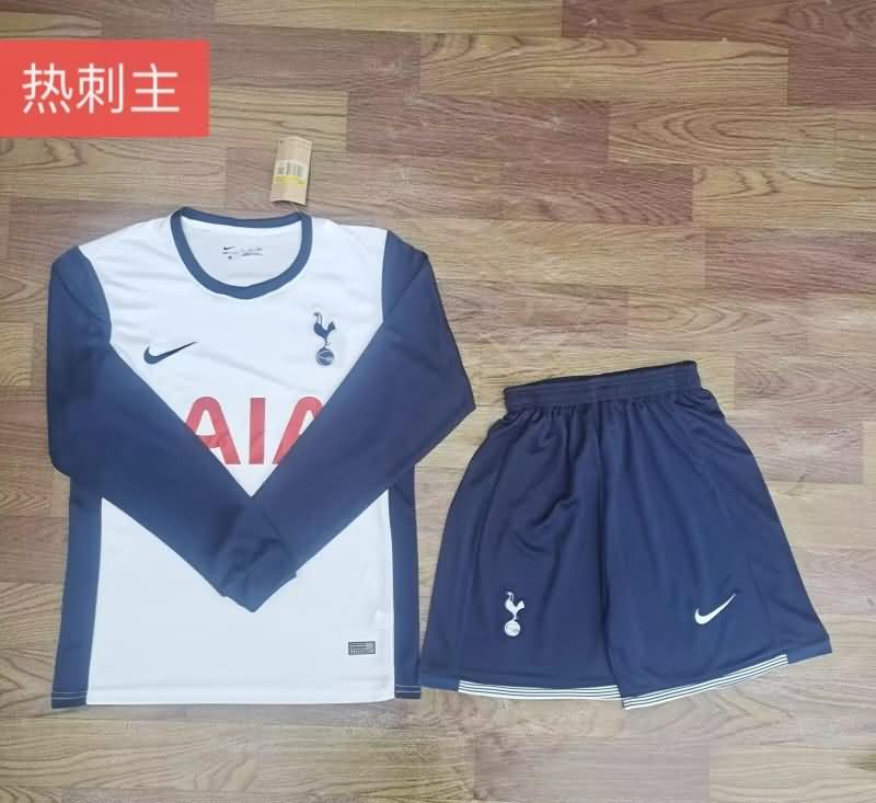 24/25 Tottenham Hotspur Home Long Sleeve Soccer Jersey