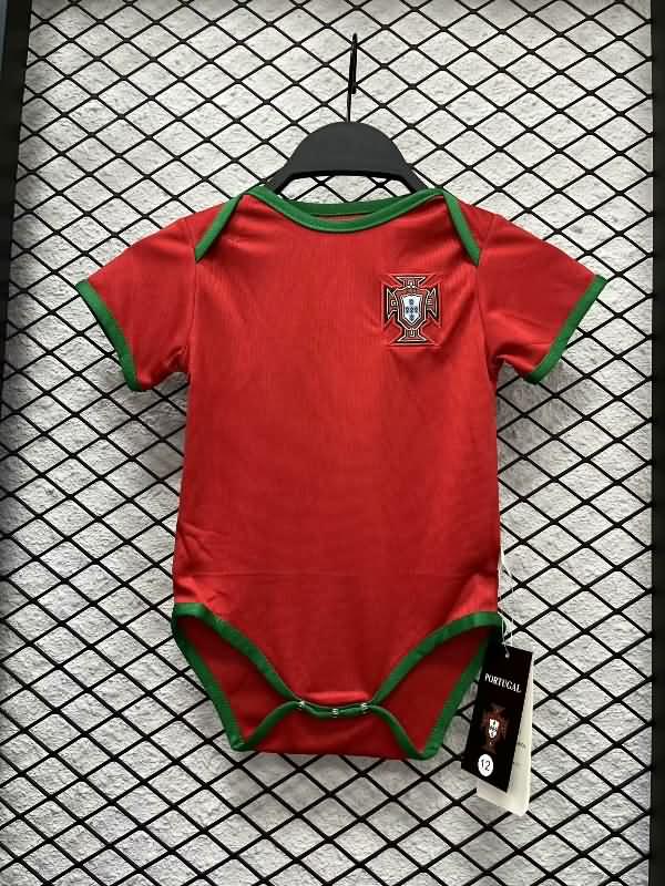 2024 Portugal Home Baby Soccer Jerseys