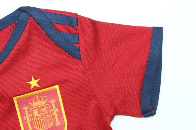 2024 Spain Home Baby Soccer Jerseys