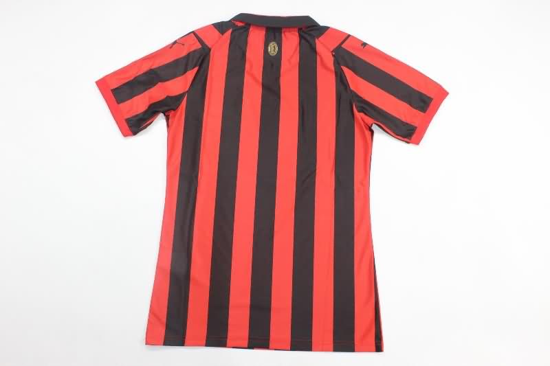 Thailand Quality(AAA) 125th AC Milan Anniversary Soccer Jersey