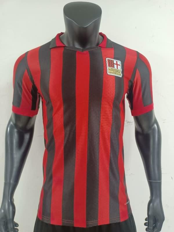 Thailand Quality(AAA) 125th AC Milan Anniversary Soccer Jersey (Player)