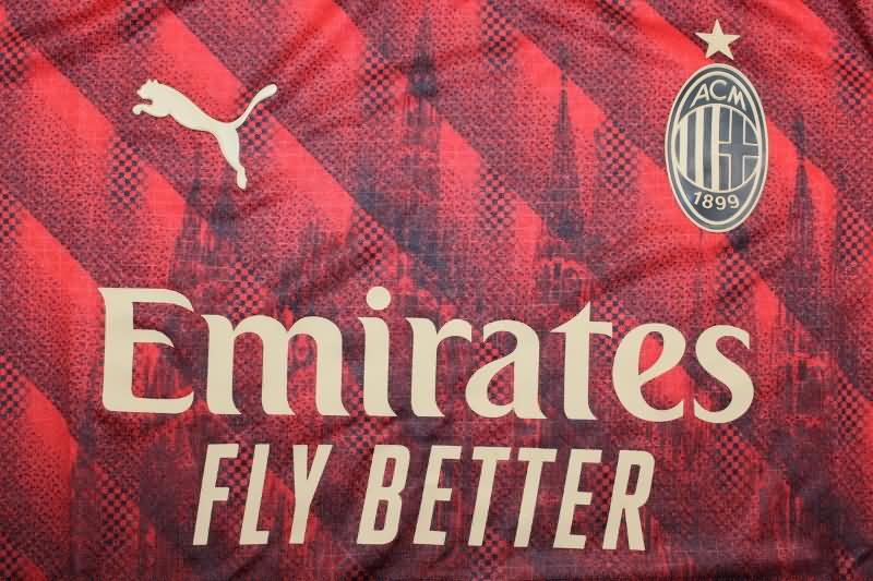 Thailand Quality(AAA) 24/25 AC Milan Special Soccer Jersey (Player)