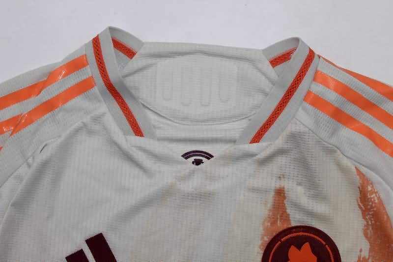 Thailand Quality(AAA) 24/25 AS Roma Away Soccer Jersey (Player)