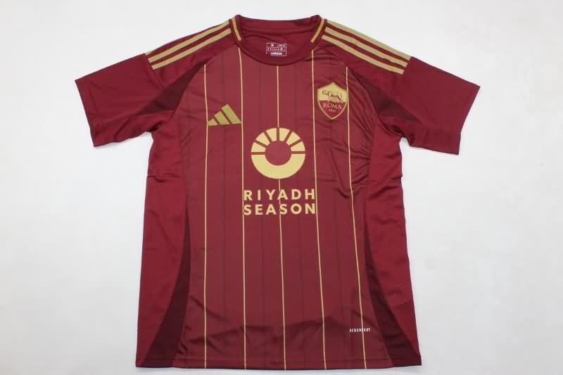 Thailand Quality(AAA) 24/25 AS Roma Home Soccer Jersey