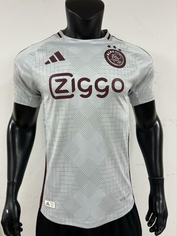 Thailand Quality(AAA) 24/25 Ajax Third Soccer Jersey (Player)