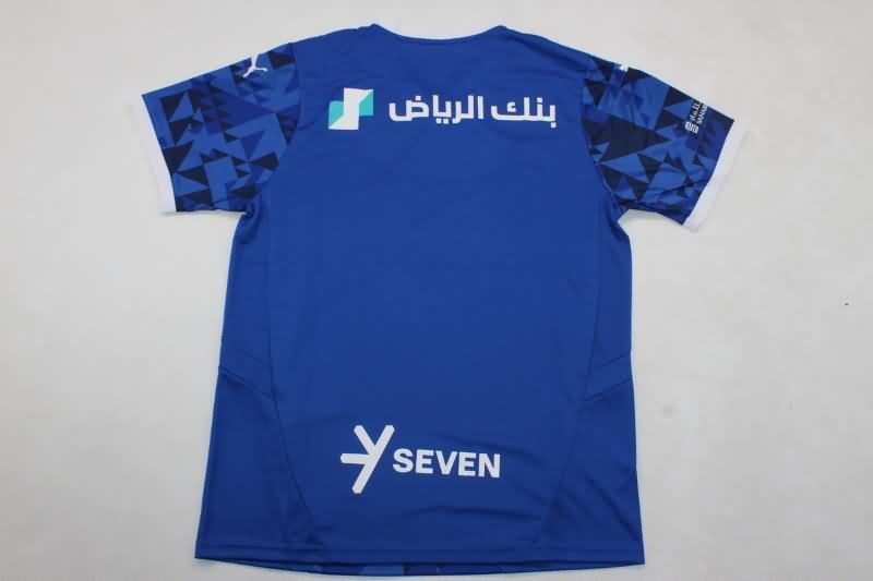 Thailand Quality(AAA) 24/25 Al Hilal Home Soccer Jersey