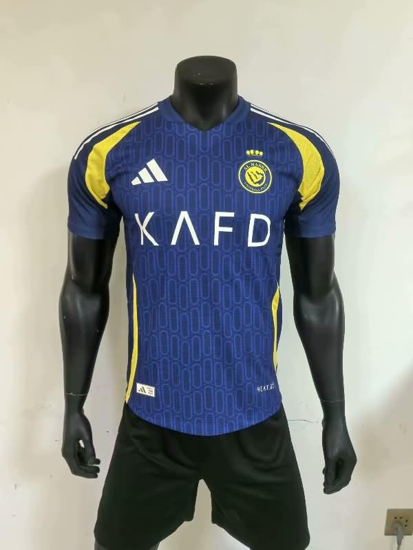 Thailand Quality(AAA) 24/25 Al Nassr FC Away Soccer Jersey (Player)