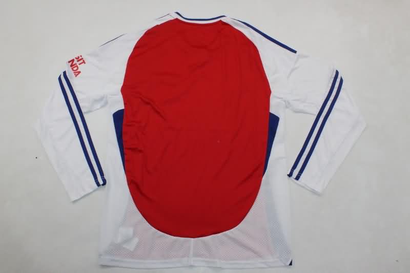 Thailand Quality(AAA) 24/25 Arsenal Home Long Sleeve Soccer Jersey