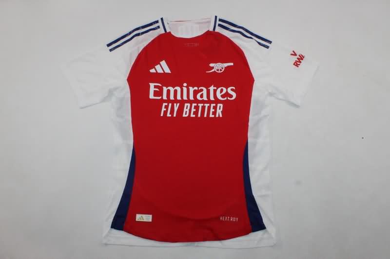 Thailand Quality(AAA) 24/25 Arsenal Home Soccer Jersey (Player)