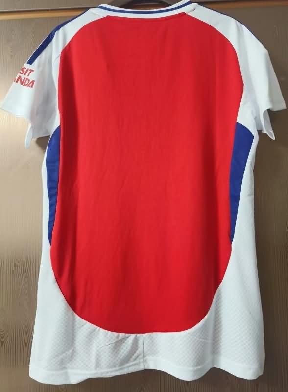 Thailand Quality(AAA) 24/25 Arsenal Home Women Soccer Jersey