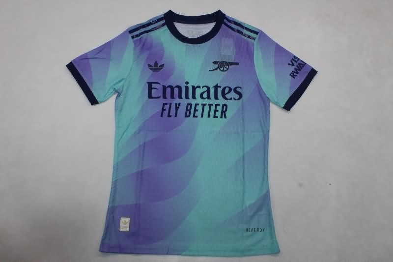 Thailand Quality(AAA) 24/25 Arsenal Third Soccer Jersey (Player)