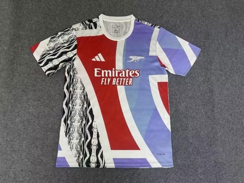 Thailand Quality(AAA) 24/25 Arsenal Training Soccer Jersey 02