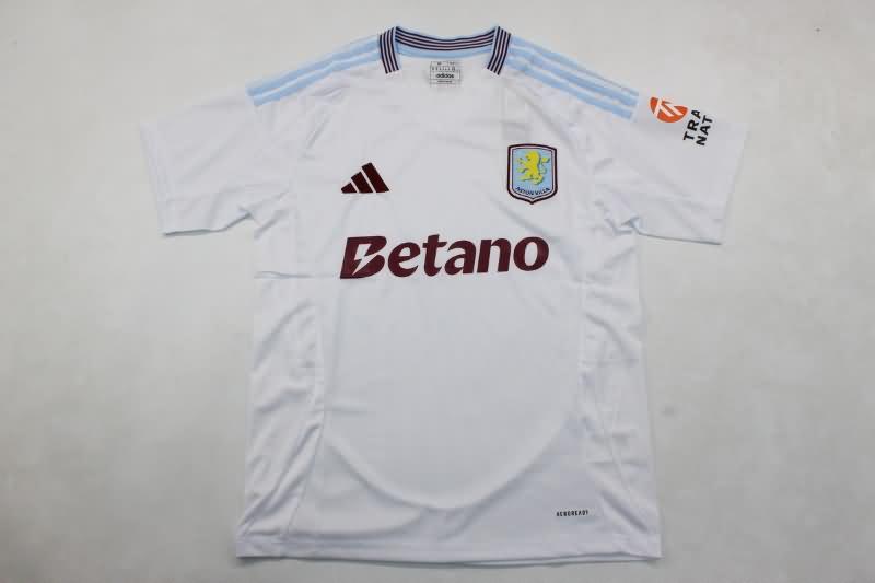 Thailand Quality(AAA) 24/25 Aston Villa Away Soccer Jersey