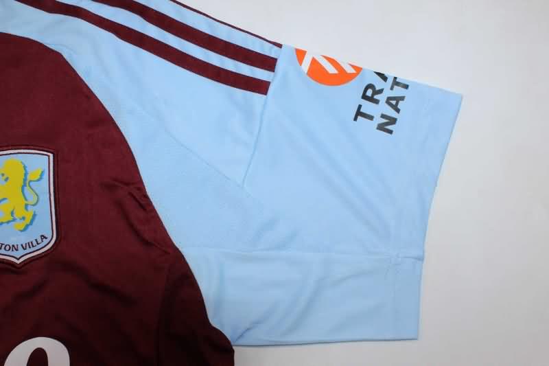 Thailand Quality(AAA) 24/25 Aston Villa Home Soccer Jersey