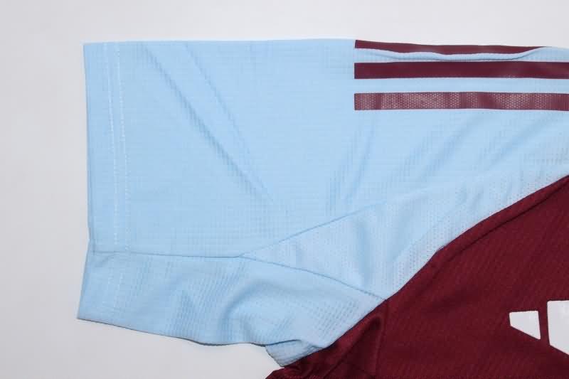 Thailand Quality(AAA) 24/25 Aston Villa Home Soccer Jersey (Player)