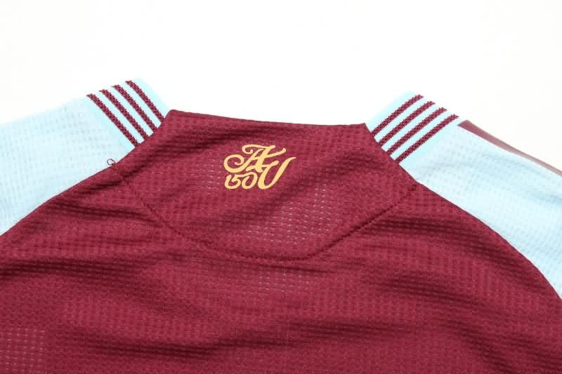 Thailand Quality(AAA) 24/25 Aston Villa Home Soccer Jersey (Player)