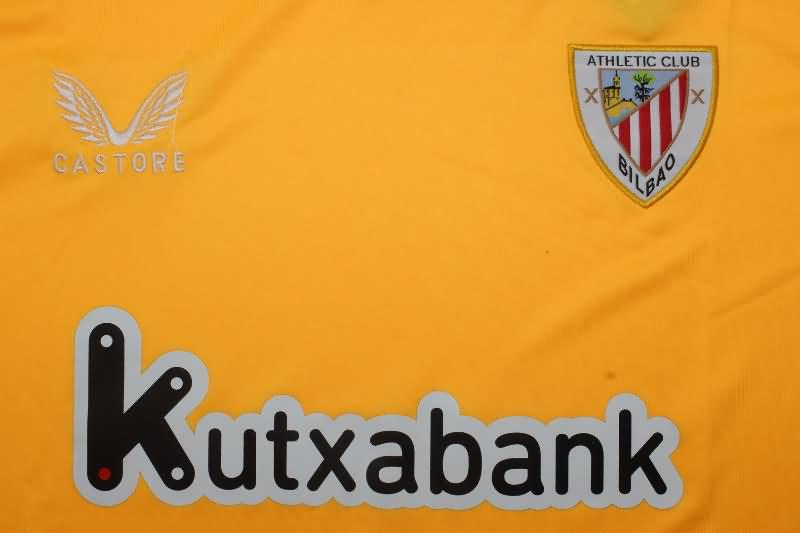 Thailand Quality(AAA) 24/25 Athletic Bilbao Goalkeeper Yellow Soccer Jersey