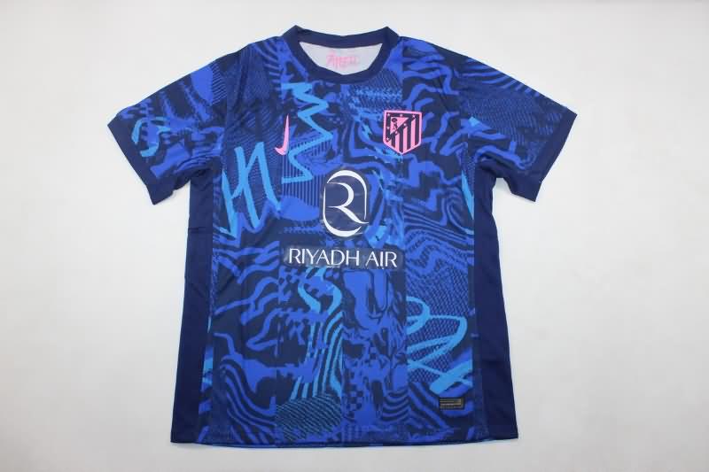 Thailand Quality(AAA) 24/25 Atletico Madrid Third Soccer Jersey Leaked