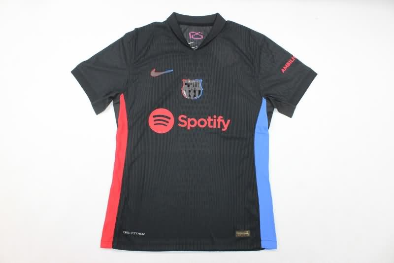Thailand Quality(AAA) 24/25 Barcelona Away Soccer Jersey (Player) Leaked
