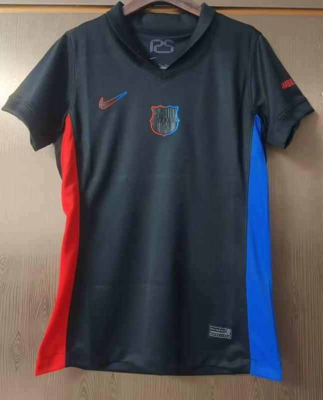 Thailand Quality(AAA) 24/25 Barcelona Away Women Soccer Jersey 02