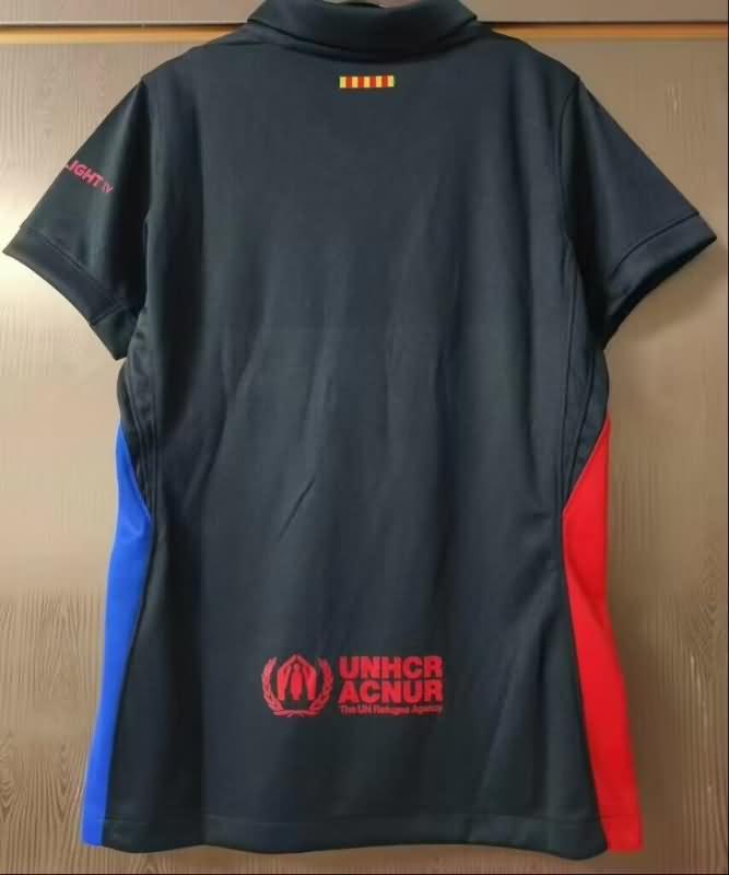 Thailand Quality(AAA) 24/25 Barcelona Away Women Soccer Jersey 02