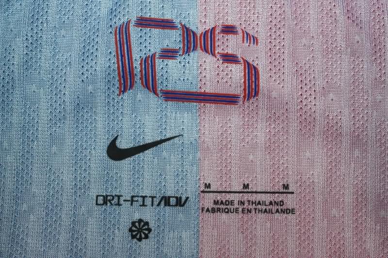 Thailand Quality(AAA) 24/25 Barcelona Home Soccer Jersey (Player) Sponsor