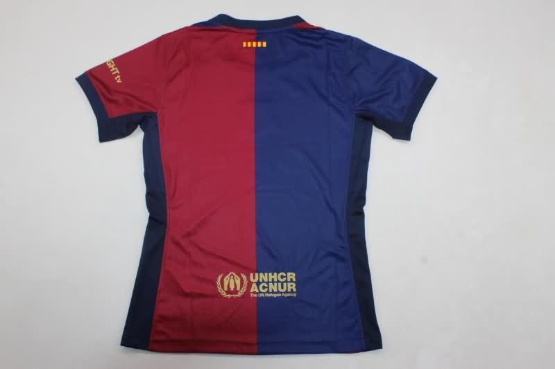 Thailand Quality(AAA) 24/25 Barcelona Home Women Soccer Jersey