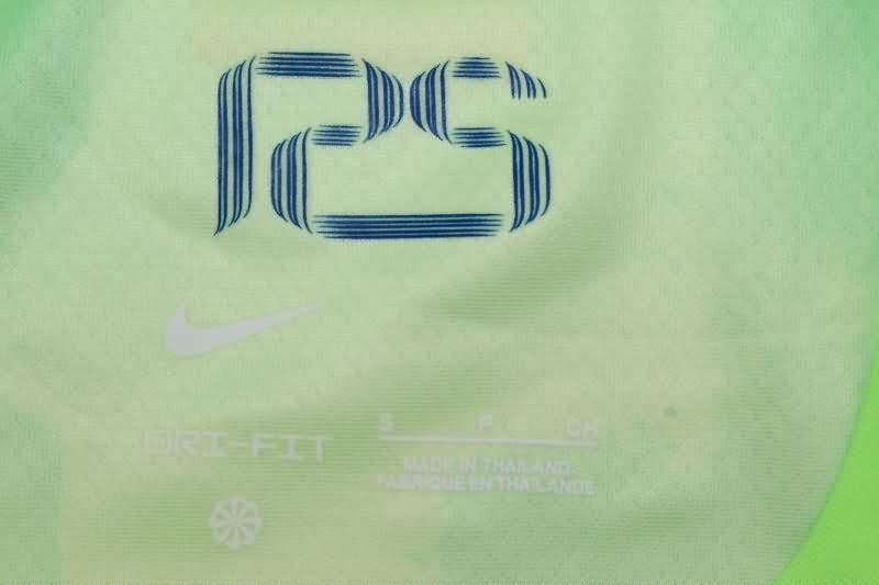 Thailand Quality(AAA) 24/25 Barcelona Third Soccer Jersey Sponsor