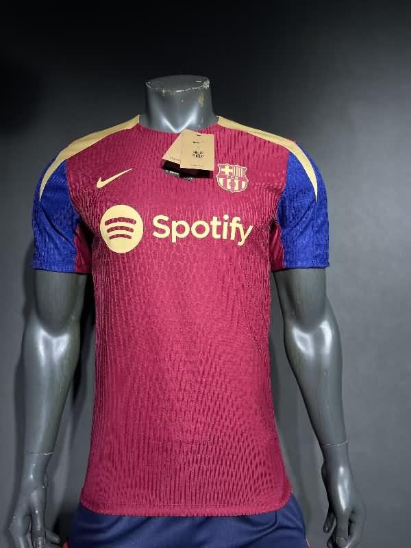 Thailand Quality(AAA) 24/25 Barcelona Training Soccer Jersey (Player) 02