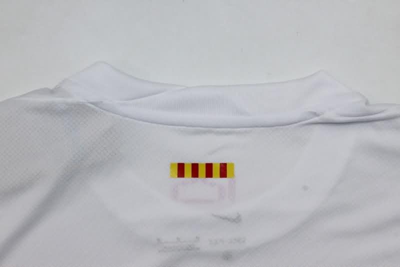 Thailand Quality(AAA) 24/25 Barcelona White Soccer Jersey