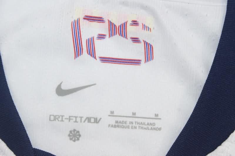 Thailand Quality(AAA) 24/25 Barcelona White Soccer Jersey (Player)