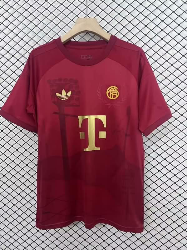 Thailand Quality(AAA) 125th Bayern Munich Anniversary Soccer Jersey