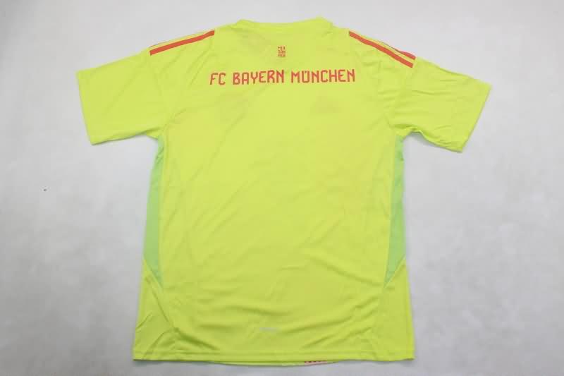 Thailand Quality(AAA) 24/25 Bayern Munich Goalkeeper Green Soccer Jersey