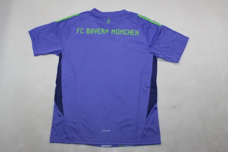 Thailand Quality(AAA) 24/25 Bayern Munich Goalkeeper Purples Soccer Jersey