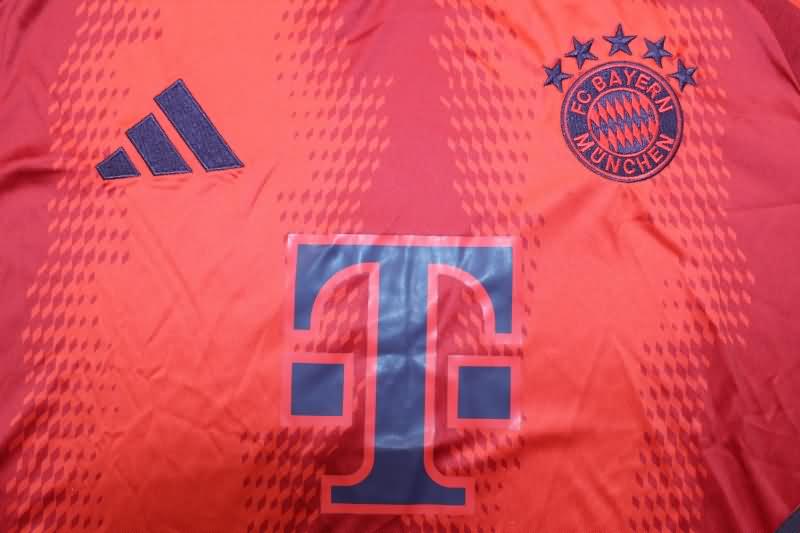 Thailand Quality(AAA) 24/25 Bayern Munich Home Long Sleeve Soccer Jersey