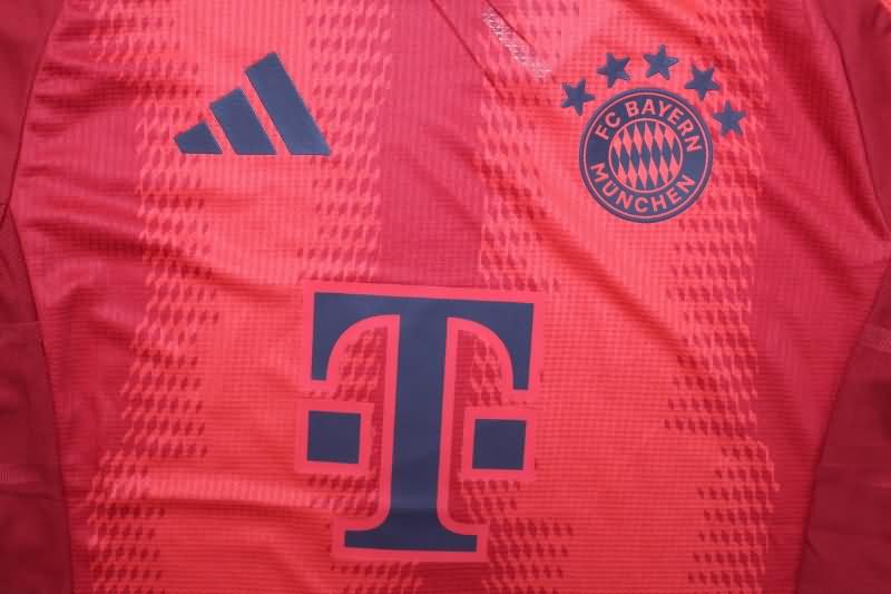 Thailand Quality(AAA) 24/25 Bayern Munich Home Soccer Jersey (Player)