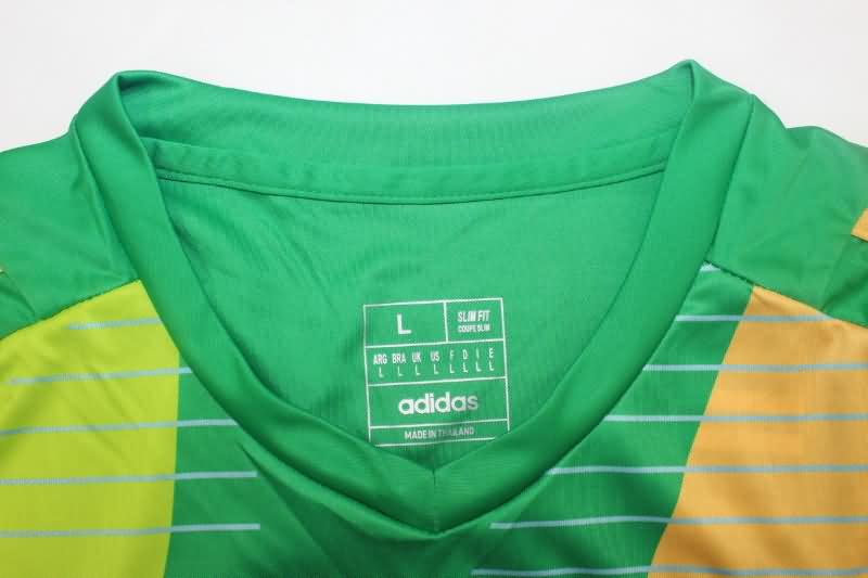 Thailand Quality(AAA) 2024 Boca Juniors Goalkeeper Green Soccer Jersey