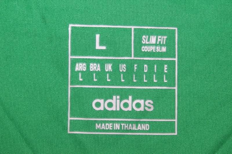 Thailand Quality(AAA) 2024 Boca Juniors Goalkeeper Green Soccer Jersey