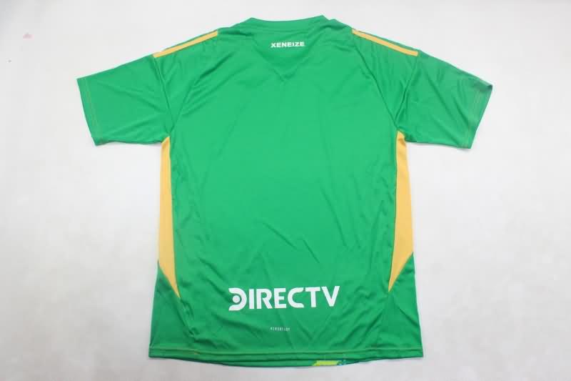 Thailand Quality(AAA) 2024 Boca Juniors Goalkeeper Green Soccer Jersey