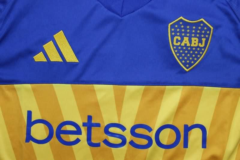 Thailand Quality(AAA) 2024 Boca Juniors Home Soccer Jersey