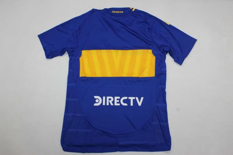 Thailand Quality(AAA) 2024 Boca Juniors Home Soccer Jersey (Player)