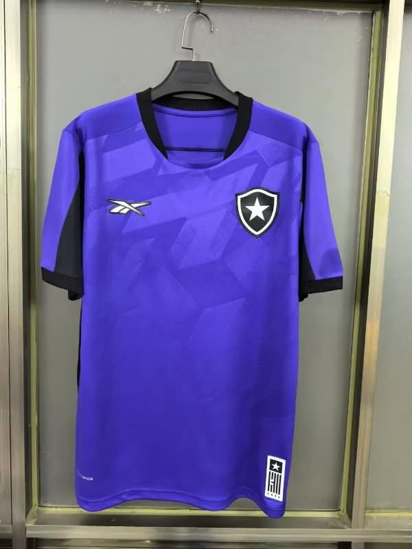 Thailand Quality(AAA) 2024 Botafogo Goalkeeper Purples Soccer Jersey