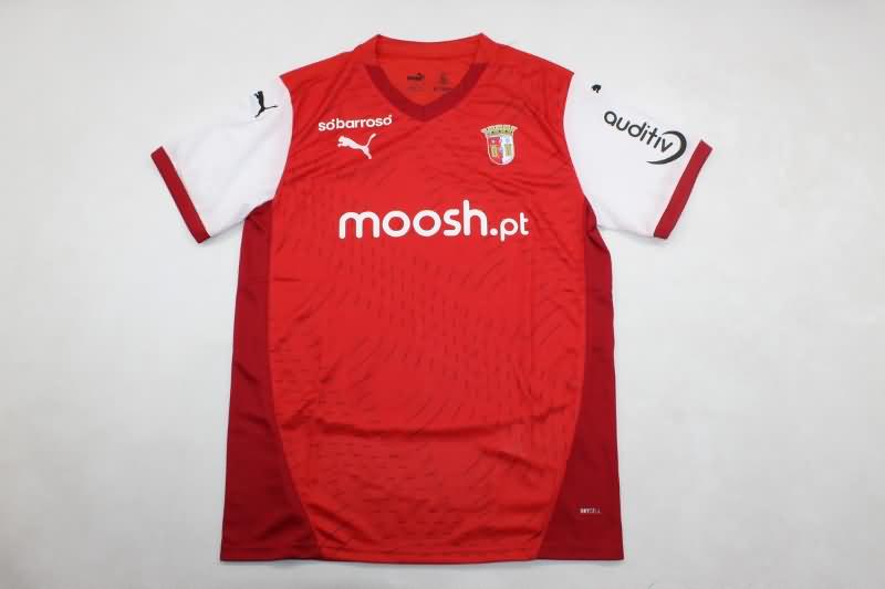 Thailand Quality(AAA) 24/25 Braga Home Soccer Jersey