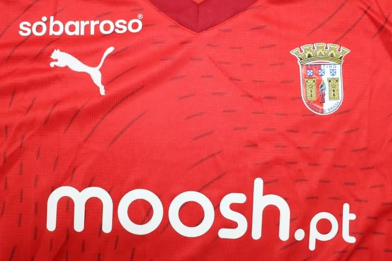 Thailand Quality(AAA) 24/25 Braga Home Soccer Jersey