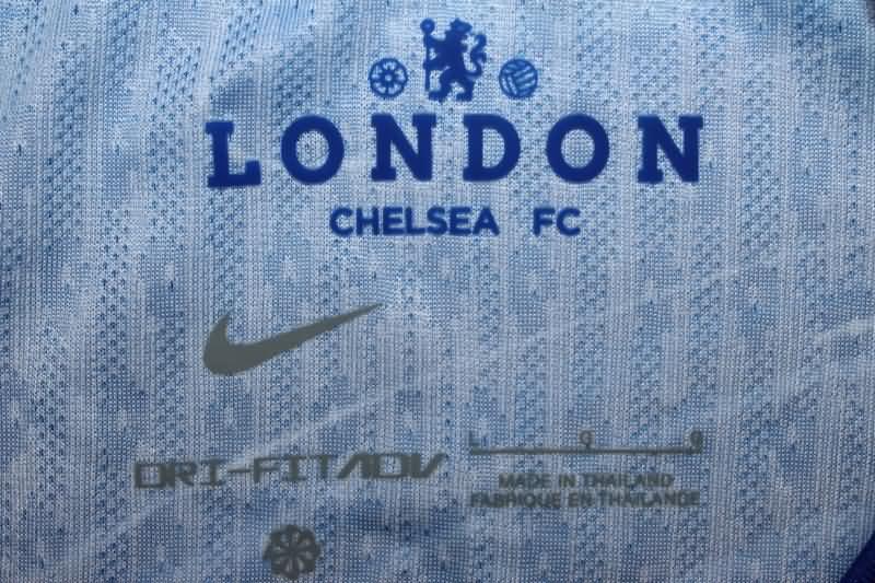 Thailand Quality(AAA) 24/25 Chelsea Home Long Sleeve Soccer Jersey (Player)