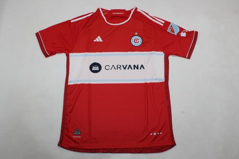 Thailand Quality(AAA) 2024 Chicago Fire Home Soccer Jersey