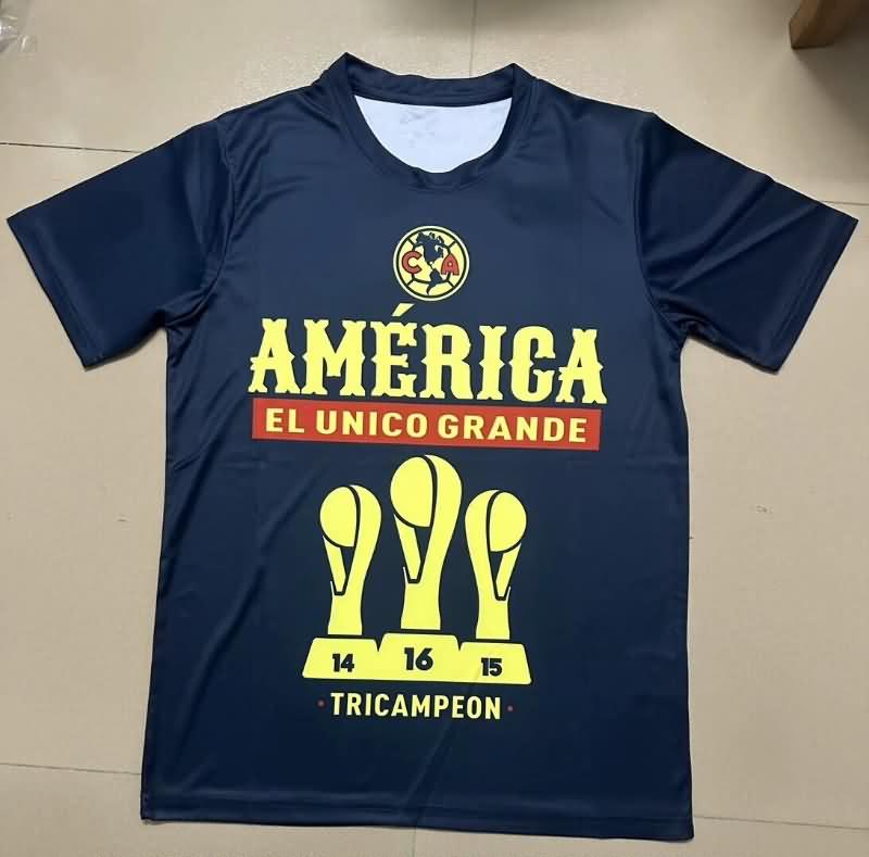 Thailand Quality(AAA) 2024 Club America Champion Soccer Shirt 04