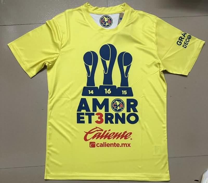 Thailand Quality(AAA) 2024 Club America Champion Soccer Shirt 05